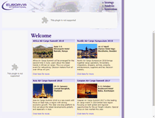 Tablet Screenshot of euroavia.com